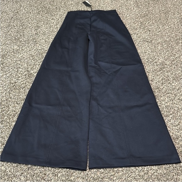 NWT! Banana Republic Navy Blue Wide-Leg Everywhere Ponte Pant - Multiple 🤎 - Picture 6 of 6
